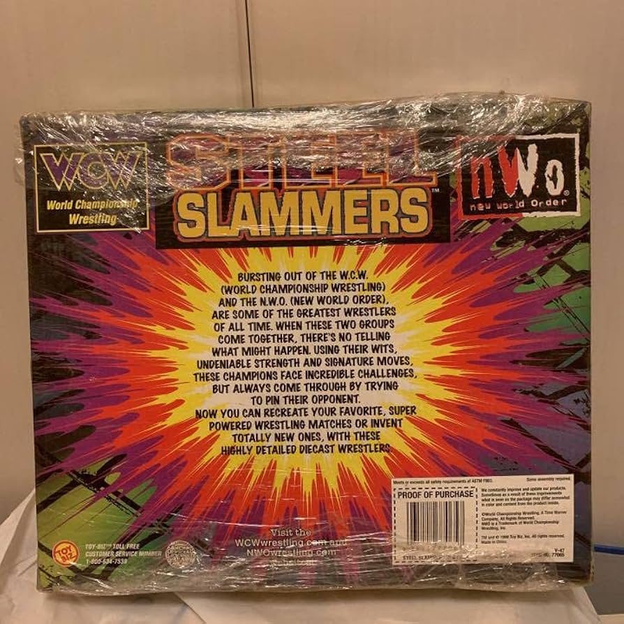 Amazon.co.jp: WCW nWo STEEL SLAMMERS フィギュア : Hobbies